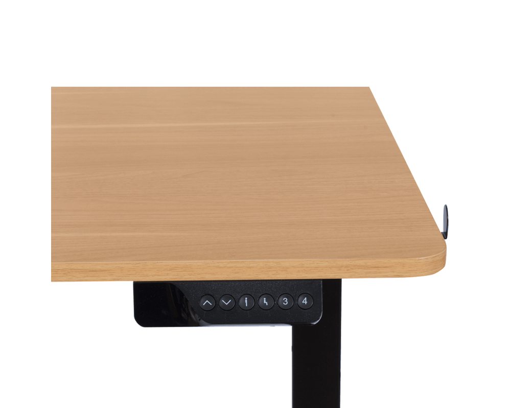 Бюро Ергономично регулируемо бюро Carmen CR- 4824 - бук-черен 3