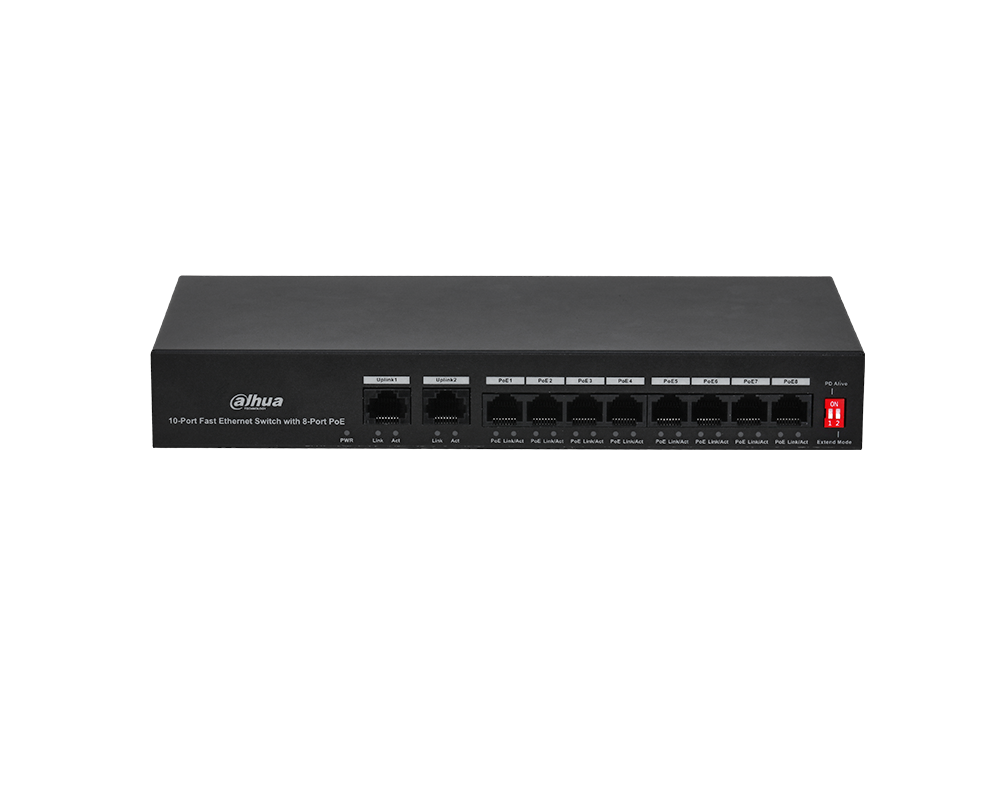 Switch (Комутатор) Суич Dahua PFS3010-8ET-65 2