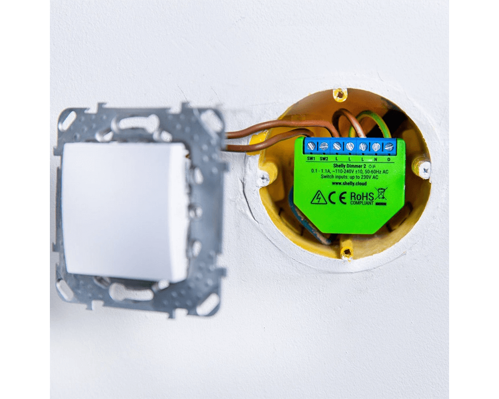 Smart Home Димер за осветление Shelly Dimmer 2 2