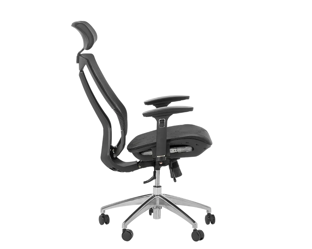 Офис стол Ергономичен стол Carmen 7577 - черен 6