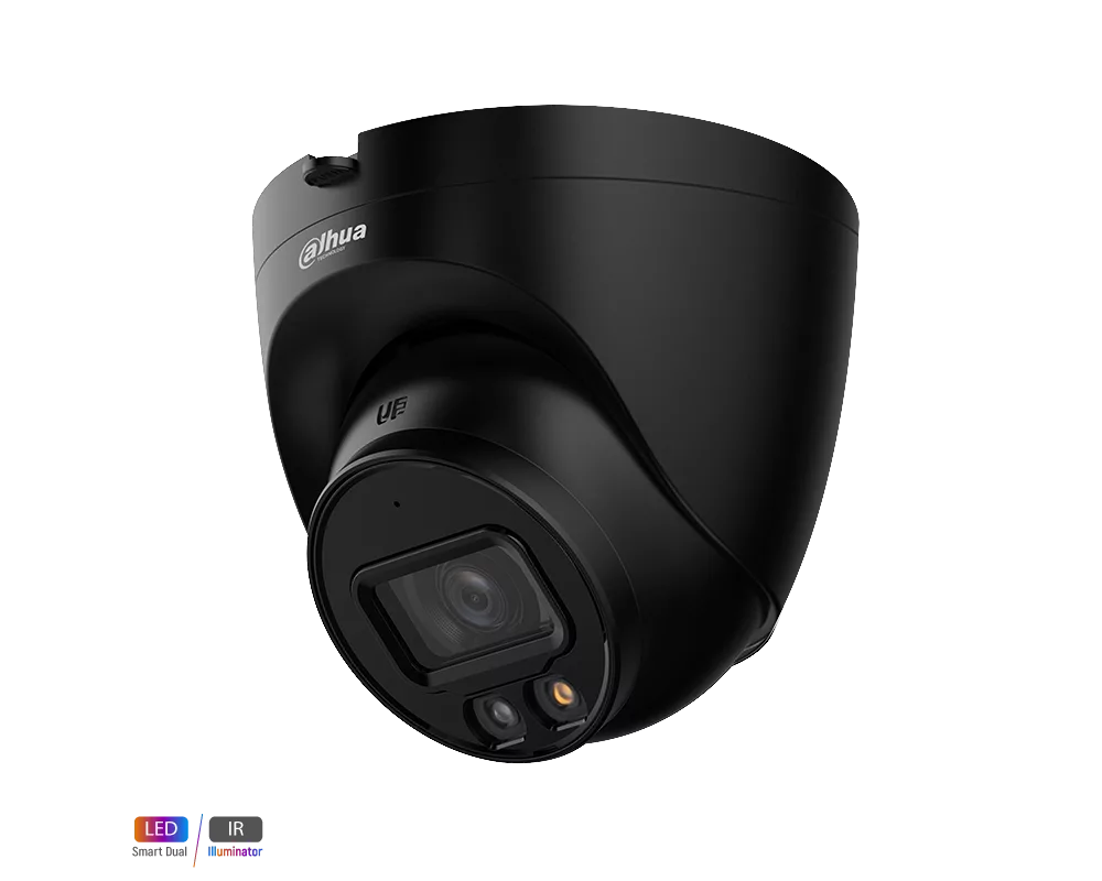Цифрова IP камера IP камерa Dahua IPC-HDW2449T-S-IL-0280B - черна 2