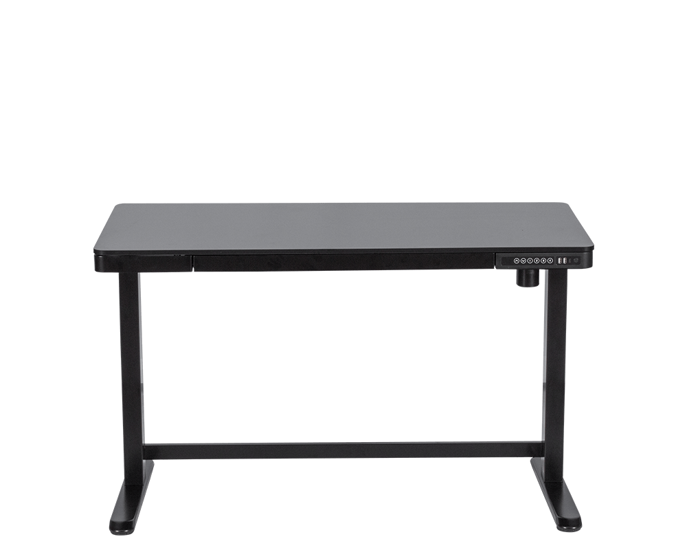 Бюро Ергономично регулируемо бюро Carmen CR-118 - 140 см - черно 3