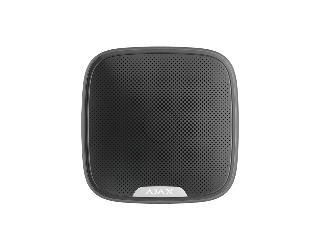 Smart Home Външна аларма Ajax Street Siren - черна 2