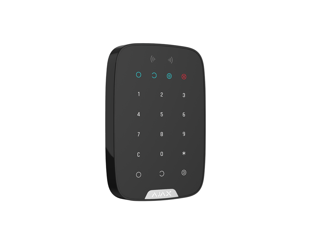Smart Home Безжична клавиатура за алармена система Ajax Keypad Plus - черна 3