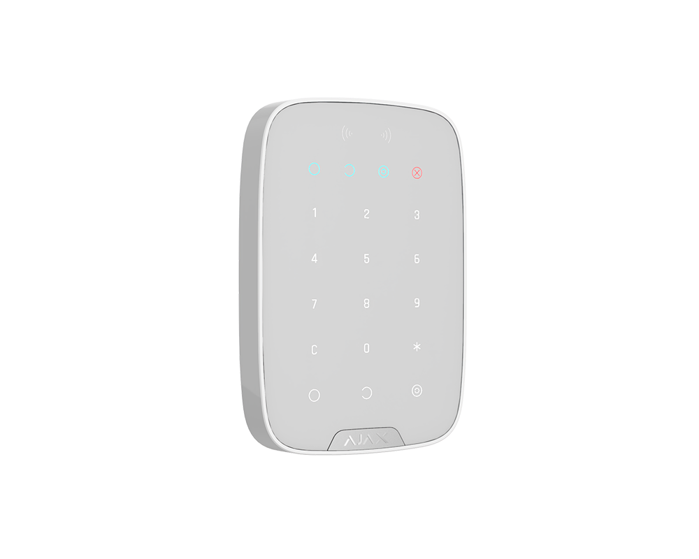 Smart Home Безжична клавиатура за алармена система Ajax Keypad - бяла 3