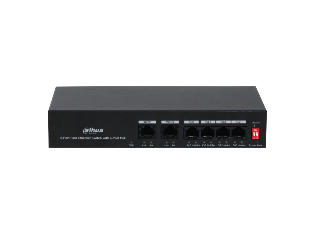 Switch (Комутатор) Суич Dahua PFS3006-4ET-36 2