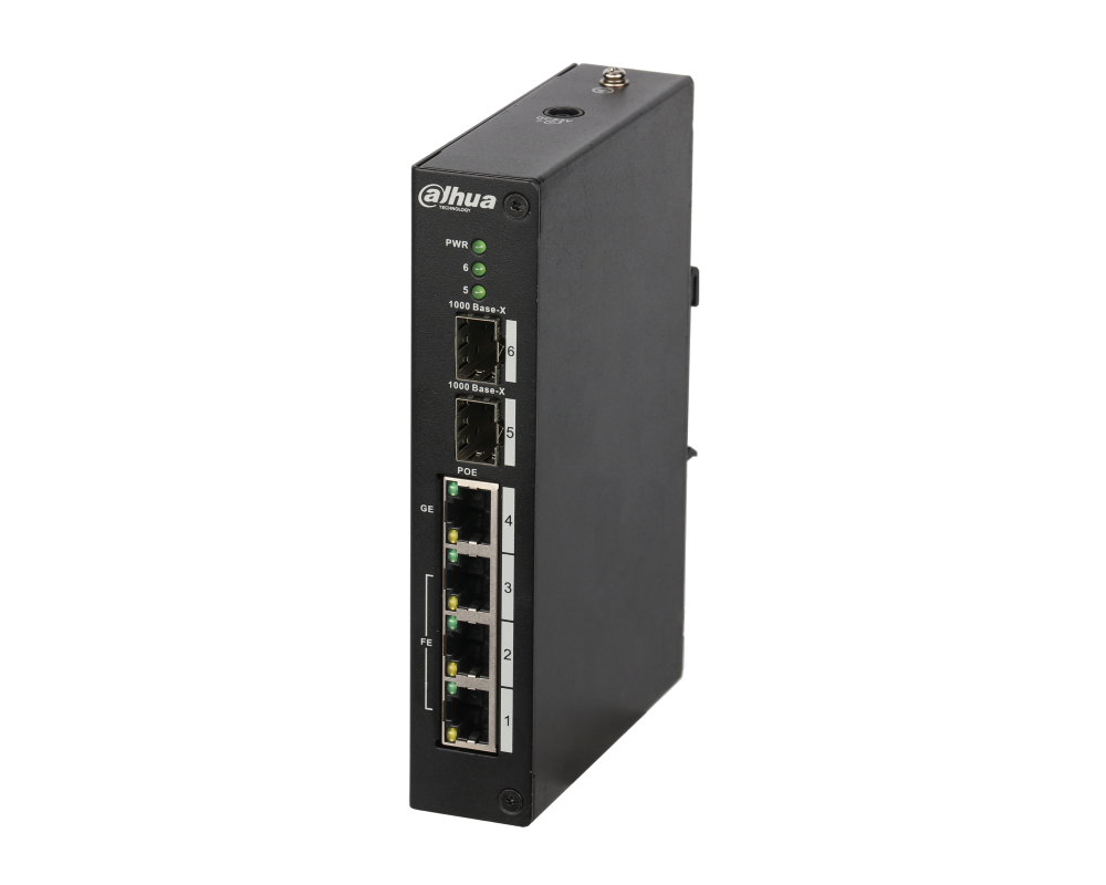 Switch (Комутатор) Суич Dahua PFS4206-4P-120