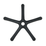<span>Офис стол</span> Звезда за детски стол - 250 мм - полипропилен - черна <span class='catalog-num-in-name'>7040062</span> - 