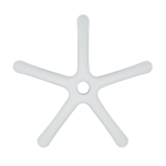 <span>Офис стол</span> Звезда за детски стол - 250 мм - полипропилен - бяла <span class='catalog-num-in-name'>7040063</span> - 