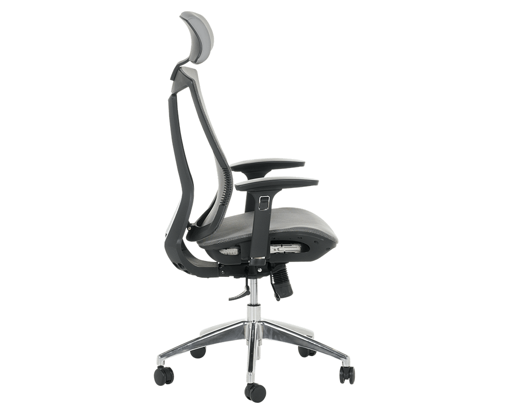 Офис стол Ергономичен стол Carmen 7577 - сив 4