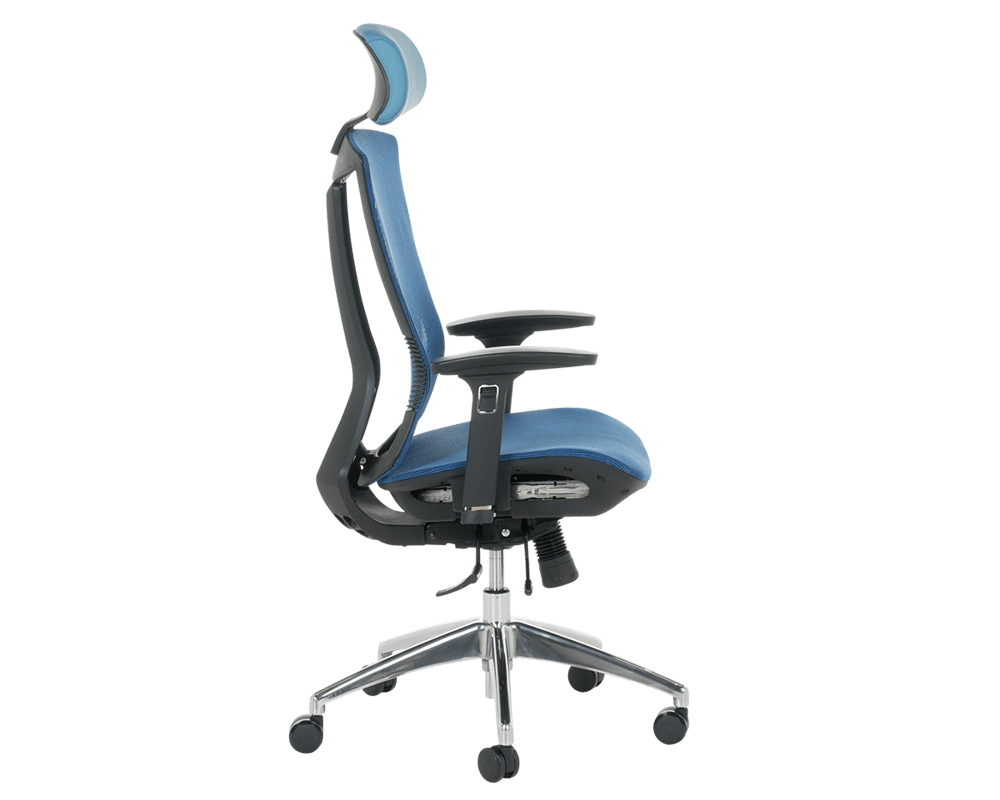 Офис стол Ергономичен стол Carmen 7577 - син 4