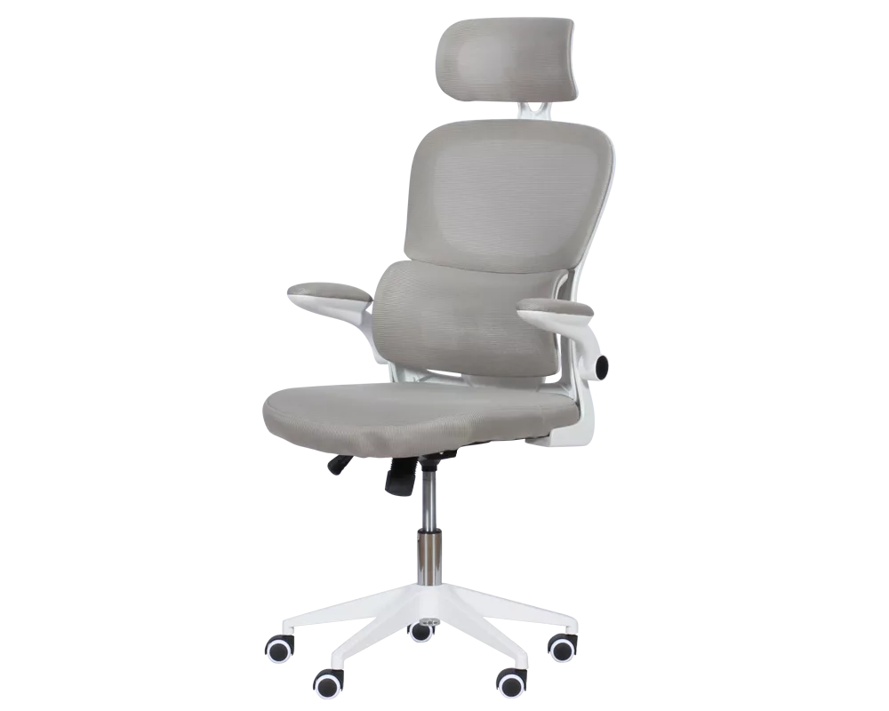 Офис стол Президентски офис стол Carmen 7585 - светлосив 3