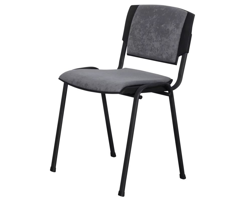 Офис стол Посетителски стол PRIZMA LUX - сив 2