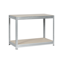  Метален стелаж MEGA 87x120x60 см, до 600 кг на рафт - цинк 678576 3580524_1 на топ цена - PIC.bg