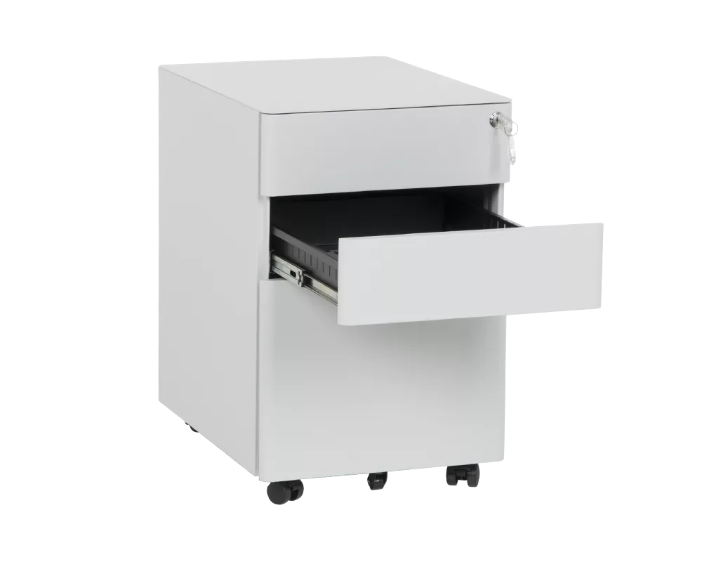 Метален шкаф Офис контейнер Carmen CR-1804 K SAND - сив 4