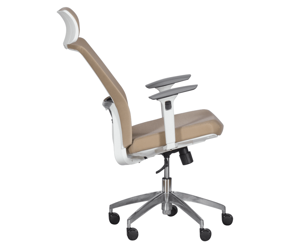 Офис стол Ергономичен стол Carmen 7542 W - бежов 5