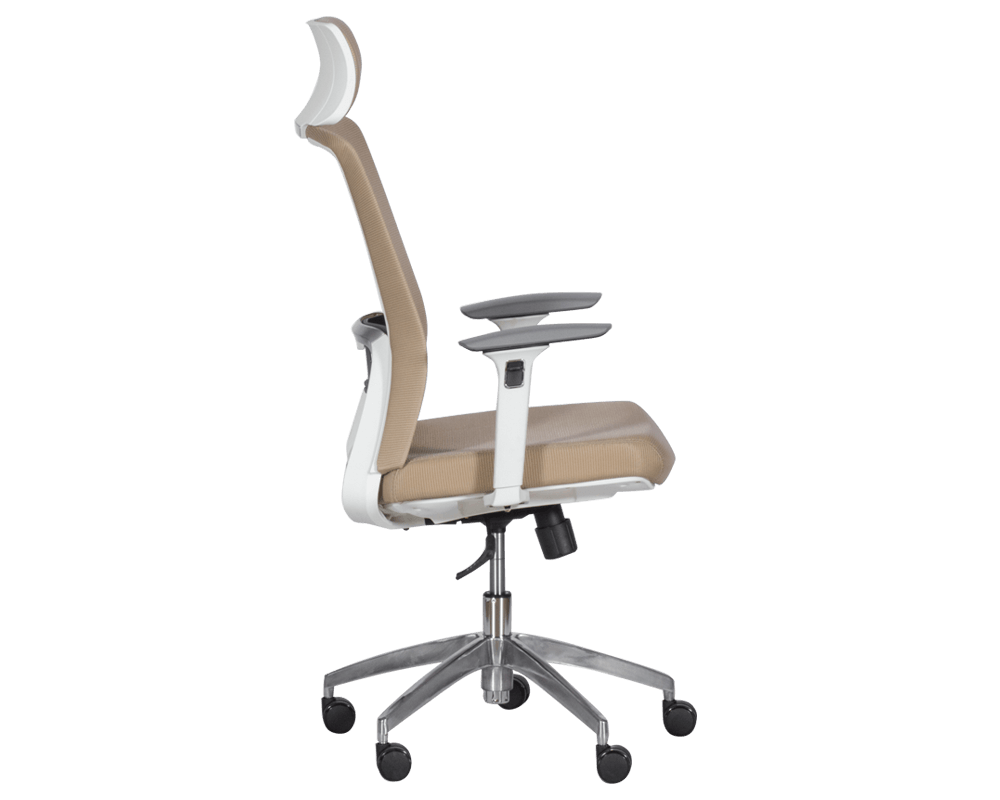 Офис стол Ергономичен стол Carmen 7542 W - бежов 4