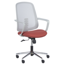  Работен офис стол Carmen 7063 - сив-червен 692424 3520532 на топ цена - PIC.bg