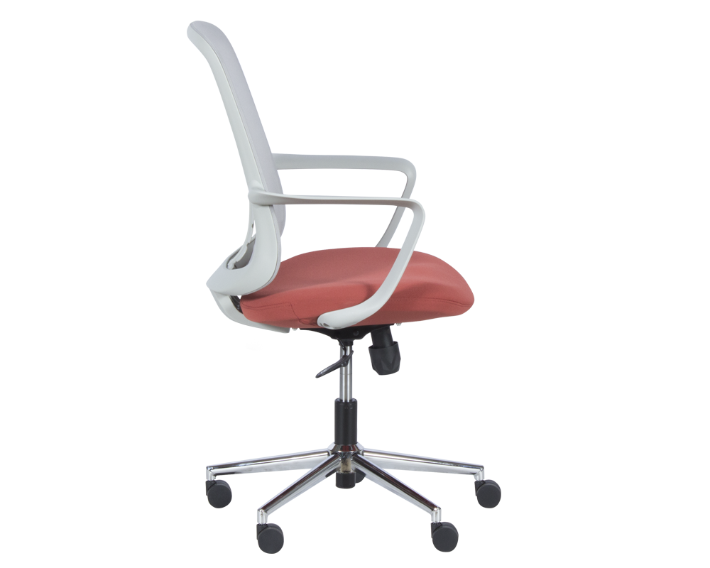 Офис стол Работен офис стол Carmen 7063 - сив-червен 9