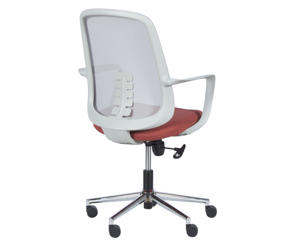 Офис стол Работен офис стол Carmen 7063 - сив-червен 5