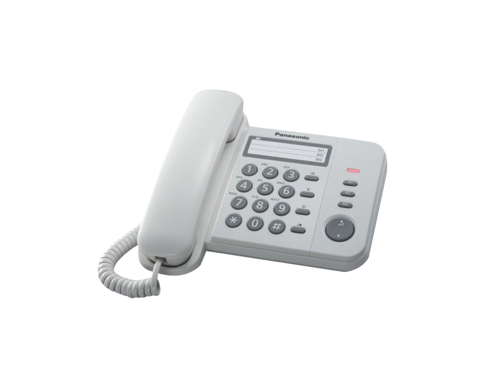 Офис телефон Стационарен телефон Panasonic KX-TS520 - черен 3