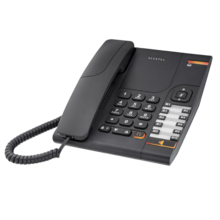  Стационарен телефон Alcatel Temporis 380 - черен 693878 1010122 на топ цена - PIC.bg