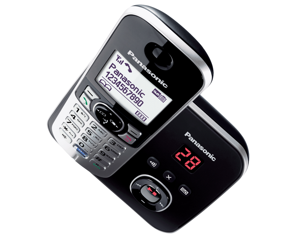 Офис телефон Безжичен DECT телефон Panasonic KX-TG 2512 17
