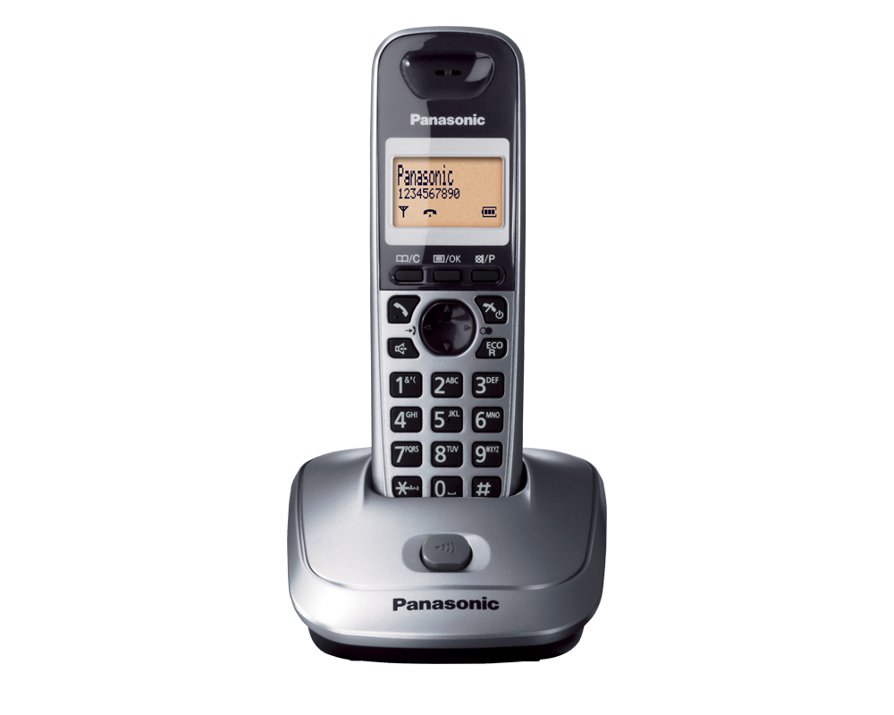 Офис телефон Безжичен DECT телефон Panasonic KX-TG 2512 2