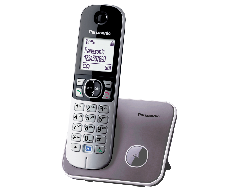 Офис телефон Безжичен DECT телефон Panasonic KX-TG 2512 9