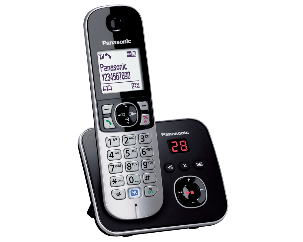 Офис телефон Безжичен DECT телефон Panasonic KX-TG 2512 18