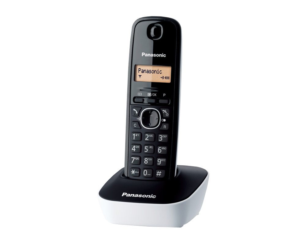 Офис телефон Безжичен DECT телефон Panasonic KX-TG1611 - син 3