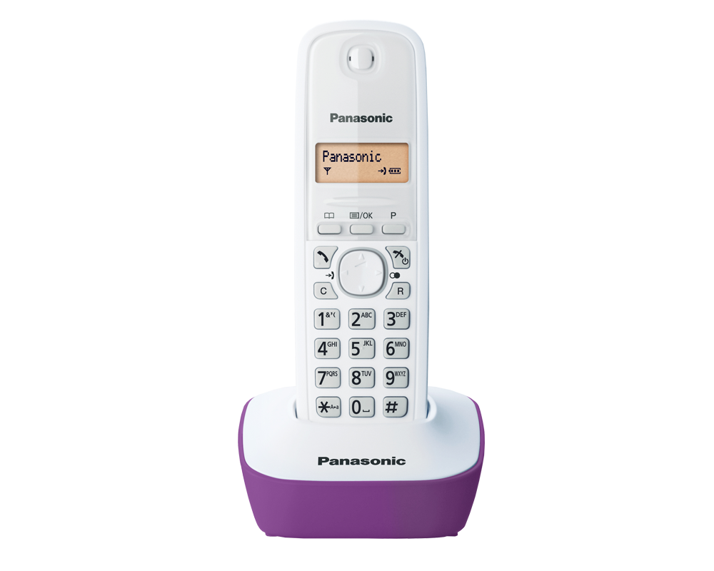 Офис телефон Безжичен DECT телефон Panasonic KX-TG1611 - син 8