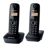 <span>Офис телефон</span> Безжичен DECT телефон Panasonic KX-TG1612FXH - черен <span class='catalog-num-in-name'>KX-TG1612FXH</span> - 