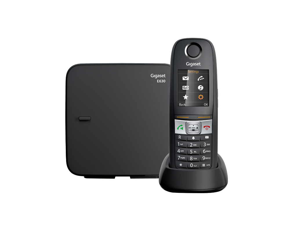 Офис телефон Безжичен DECT телефон Gigaset Е 630 3