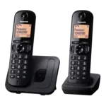 <span>Офис телефон</span> Безжичен DECT телефон Panasonic KX-TGC212FXB <span class='catalog-num-in-name'>KX-TGC212FXB</span> - 