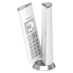 <span>Офис телефон</span> Безжичен DECT телефон Panasonic KX-TGK210EXW - бял <span class='catalog-num-in-name'>KX-TGK210EXW</span> - 