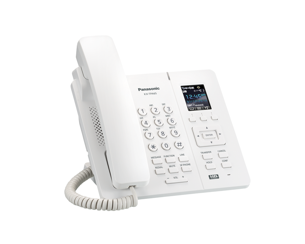 Офис телефон Безжичен телефон Panasonic KX-TPА65 - черен 2