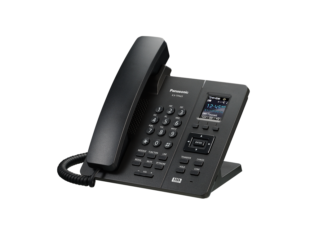 Офис телефон Безжичен телефон Panasonic KX-TPА65 - черен 3