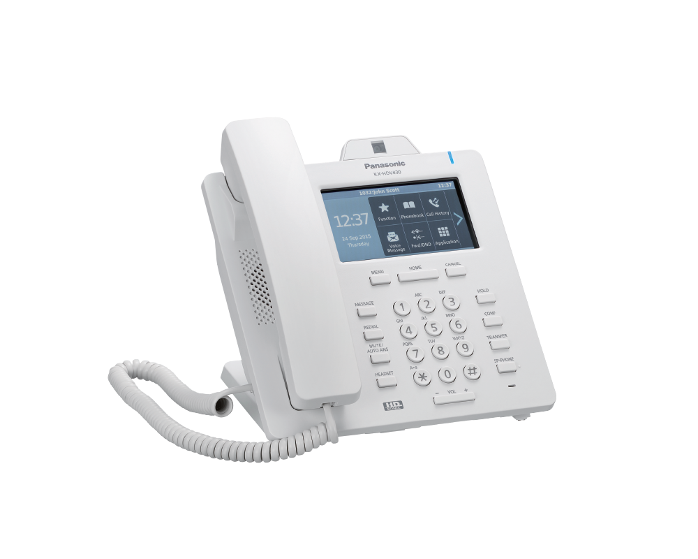 Офис телефон VoIP телефон Panasonic KX-HDV430 - черен 3