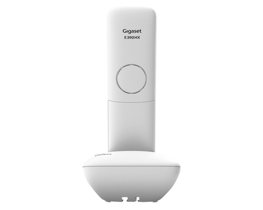 Офис телефон Безжичен DECT телефон Gigaset E390 - бял 5