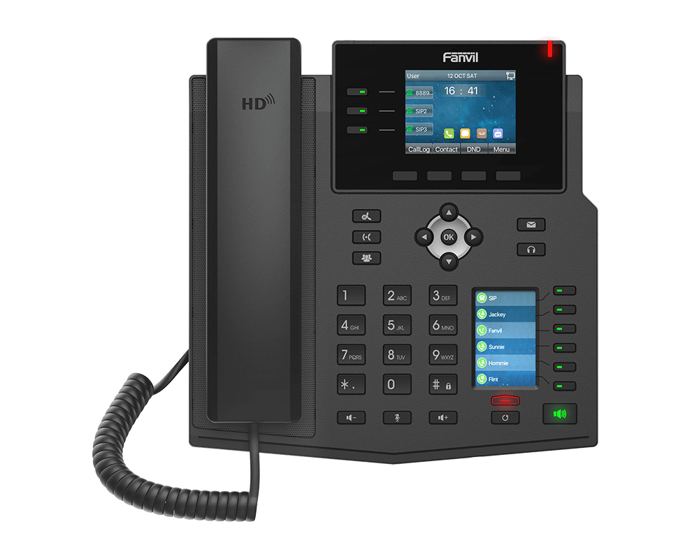 Офис телефон VoIP телефон Fanvil X4U 2