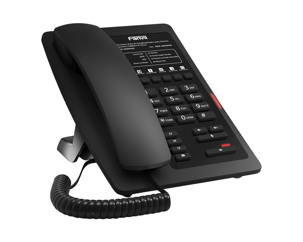 Офис телефон VoIP телефон Fanvil H3 - черен 2