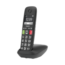 Безжичен DECT телефон Gigaset E290 - черен 693945 1015002 на топ цена - PIC.bg
