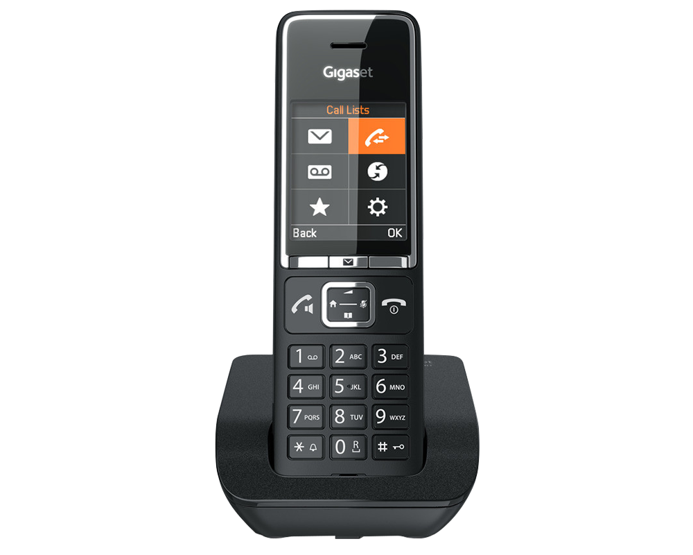 Офис телефон Безжичен DECT телефон Gigaset Comfort 550 - черен 2