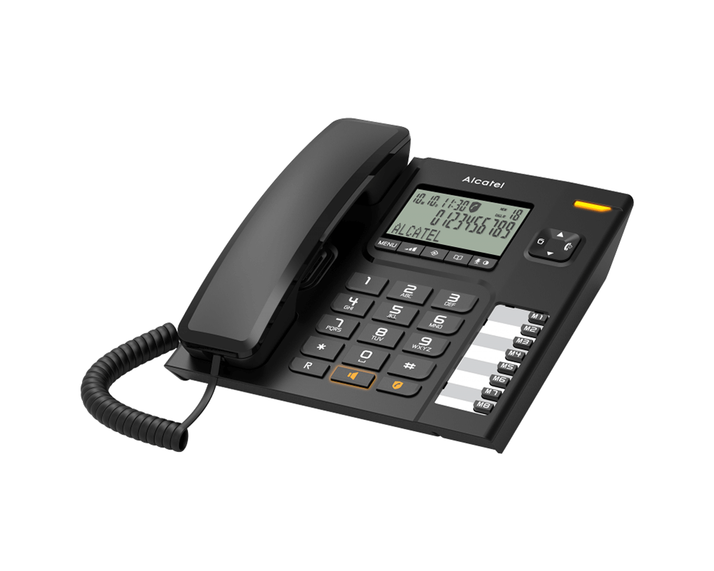 Офис телефон Стационарен телефон Alcatel Temporis 78CE - черен