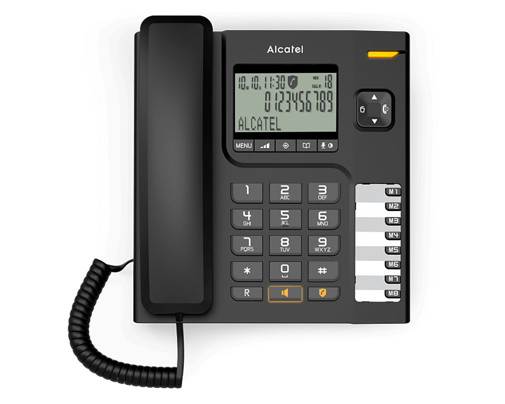 Офис телефон Стационарен телефон Alcatel Temporis 78CE - черен 2