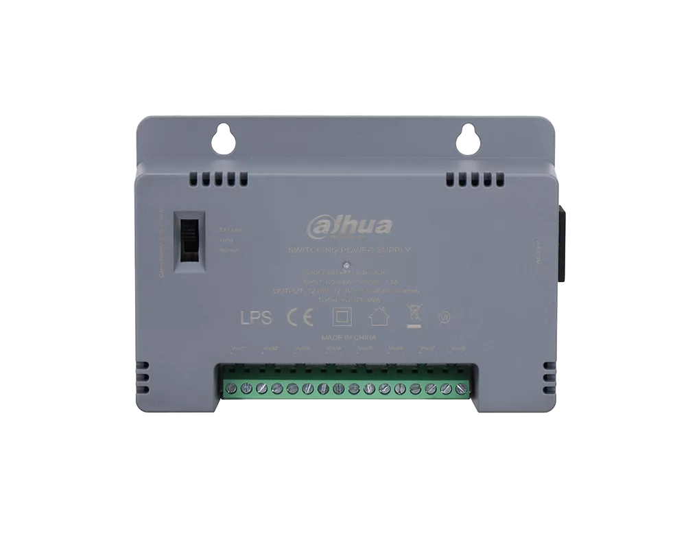 Аксесоар за видеонаблюдение Захранване Dahua PFM344D-8CH-EN DC12V-15V/5A-4A 2