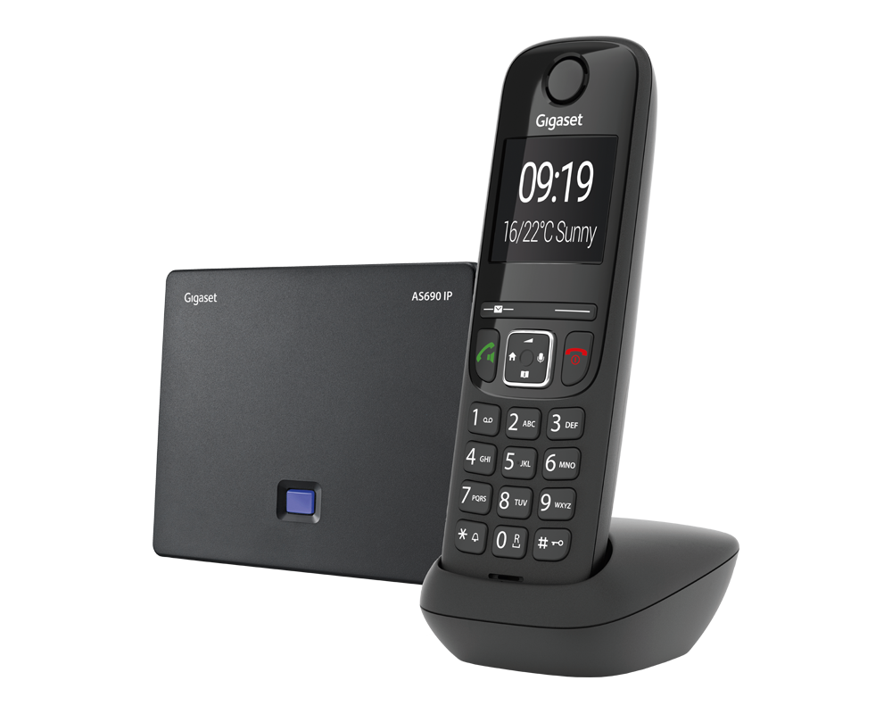 Офис телефон Безжичен VoIP телефон Gigaset A690 IP - черен 3