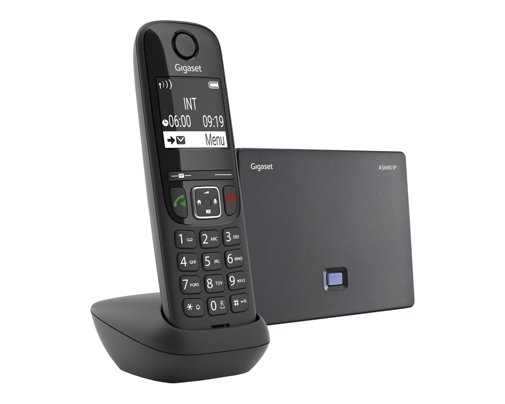 Офис телефон Безжичен VoIP телефон Gigaset A690 IP - черен 2