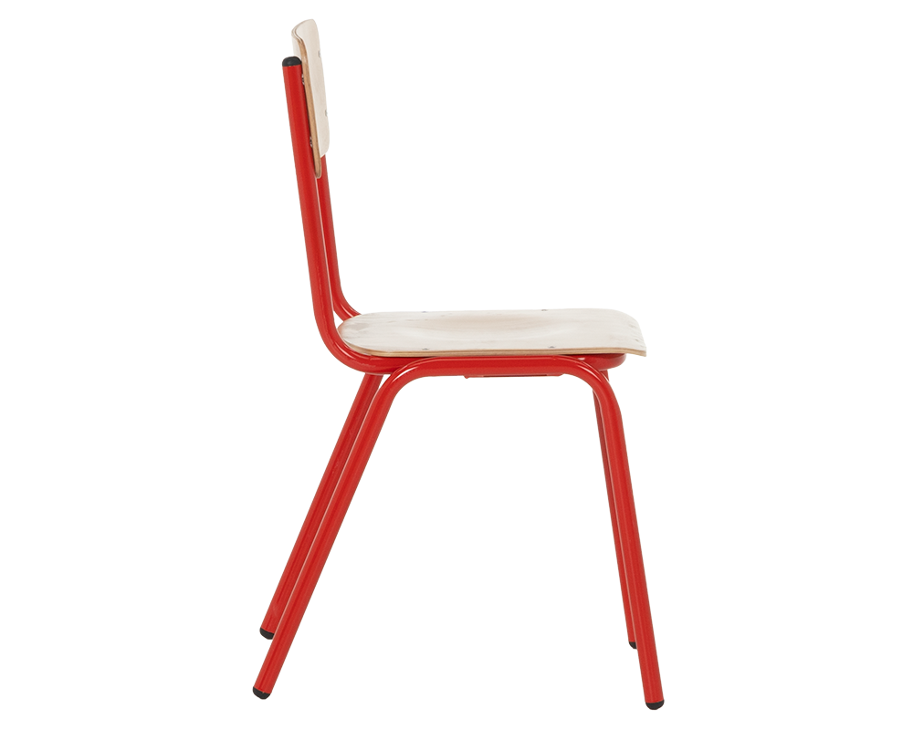 Офис стол Посетителски стол TASK H - бук-червен 8